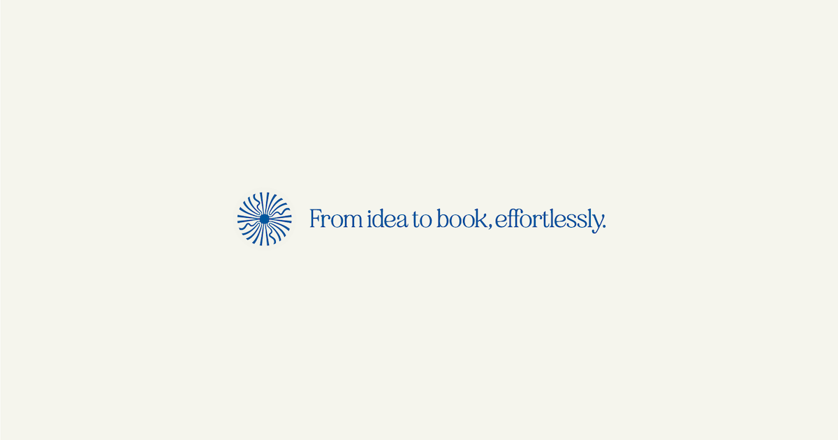 Screenshot of First Book AI, Turn your expertise into an eight-chapter nonfiction manuscript